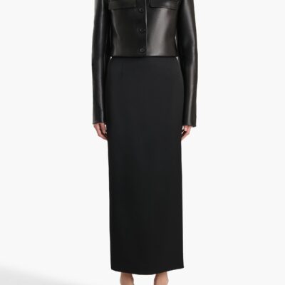 Khaite Winton Skirt in Black - Image 2