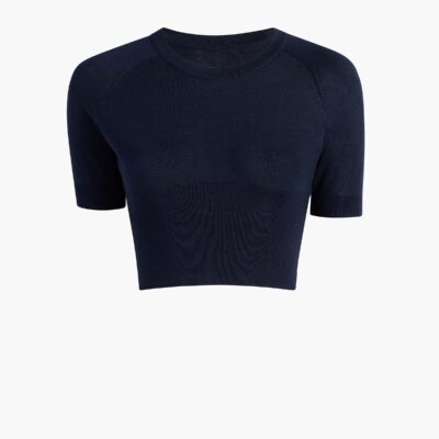 Khaite Whim Top in Midnight — MIDNIGHT NAVY - Image 1