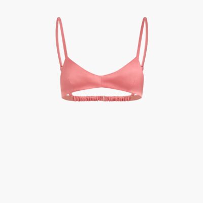 Khaite Talita Top in Dahlia - Image 1