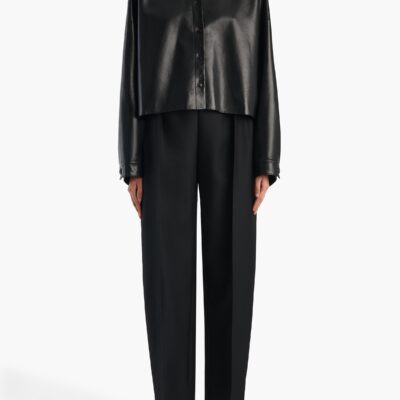 Khaite Somera Pant in Black - Image 2