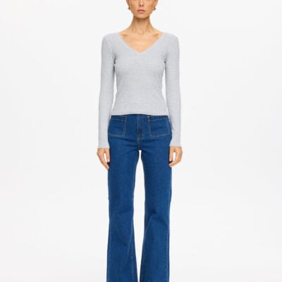Kivari Tallulah V Neck Top — XS/6 - Image 2