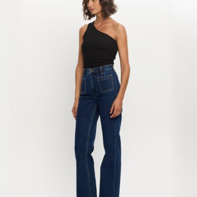 Kivari Tallulah One Shoulder Tank — XS/6 - Image 2