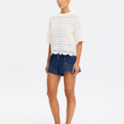 Kivari Poppy Knit Tee — XS/6 - Image 2