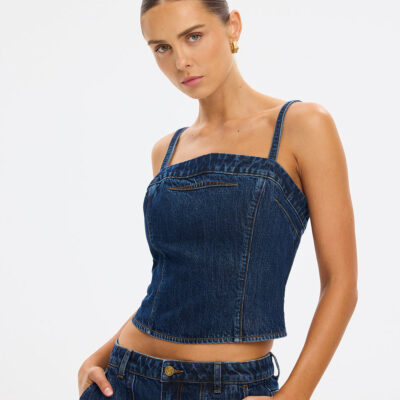Kivari Nixie Denim Top — XS/6 - Image 1