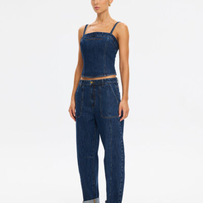 Kivari Nixie Denim Top — XS/6 - Image 2