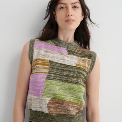 Kowtow Vest 07 — patchwork-melange - Image 1
