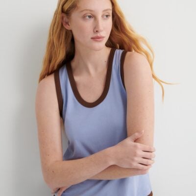 Kowtow Variation Singlet — periwinkle - Image 1
