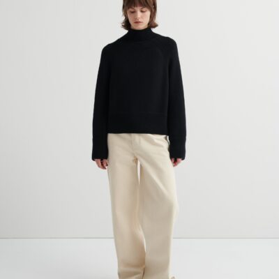 Kowtow Triangle Jumper — black - Image 1