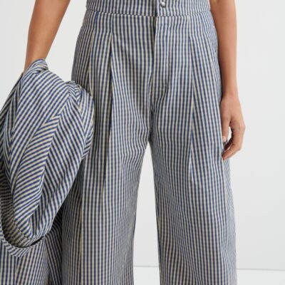 Kowtow Sculpt Pant — landscape-check - Image 2