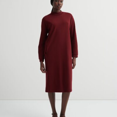 Kowtow Reflect Dress — maroon - Image 1