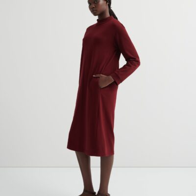 Kowtow Reflect Dress — maroon - Image 2