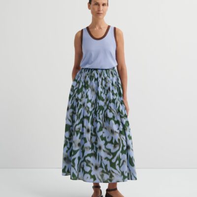 Kowtow Poet Skirt — misty-floral - Image 1