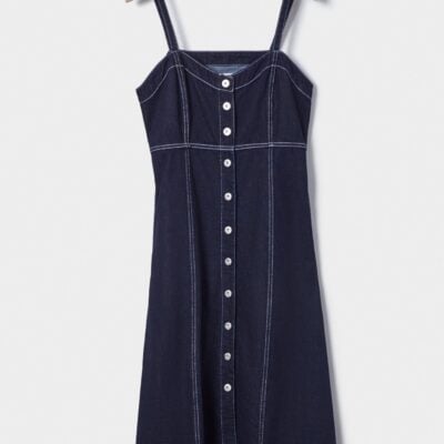 Kowtow Panel Dress — Blue - Image 1