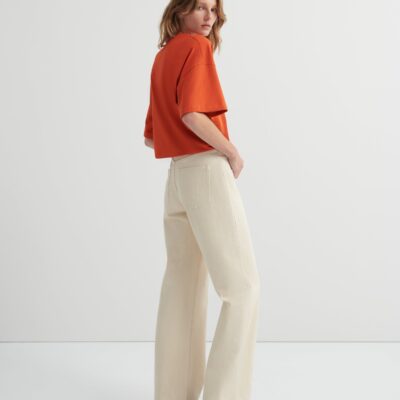 Kowtow Oversized Boxy Tee — nasturtium - Image 2