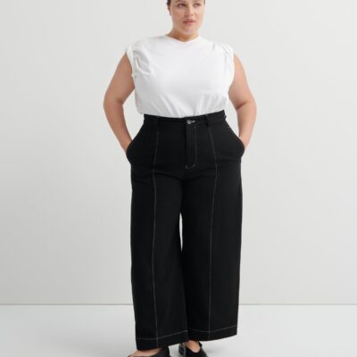 Kowtow Mural Pant — black - Image 1