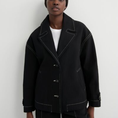 Kowtow Mural Jacket — black - Image 1