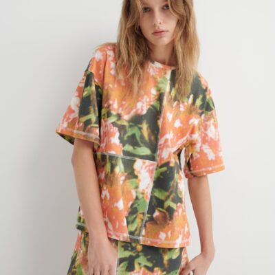 Kowtow Montage Tee — flower-book - Image 1