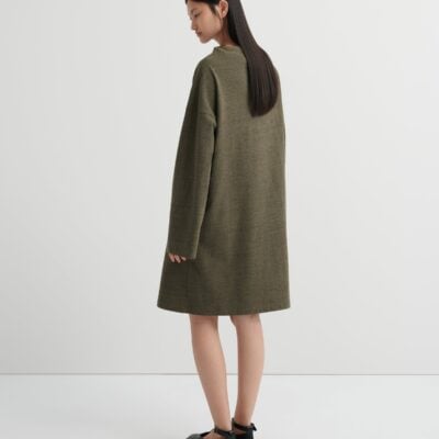Kowtow Measure Dress — bark-melange - Image 1