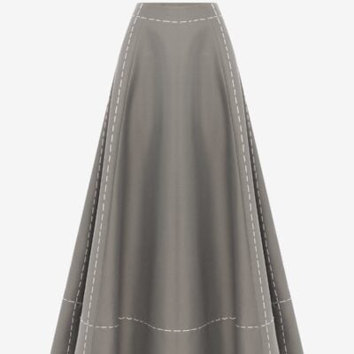 LEO LIN Elina Maxi Skirt - Steel — AU 6 (US 2) - Image 1