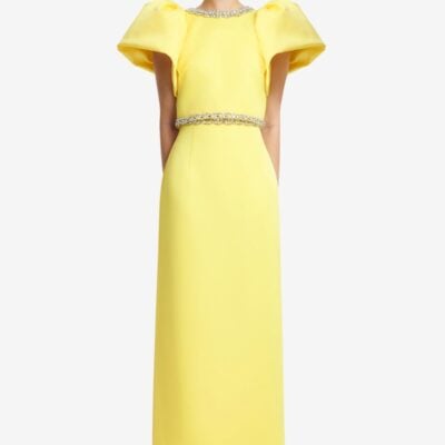 LEO LIN Kyra Embellished Maxi Skirt - Sunshine - Image 2