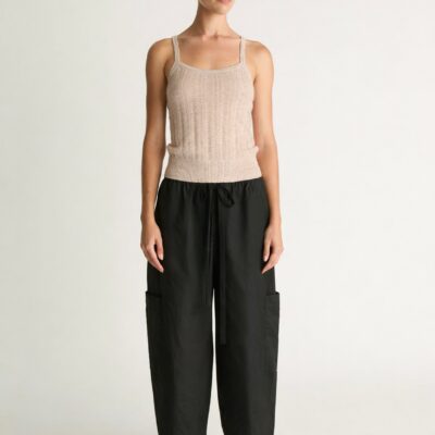 Lee Mathews Rene Pant — Black - Image 1