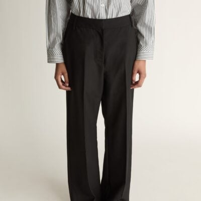 Lee Mathews Mortimer Straight Pant — Black - Image 2