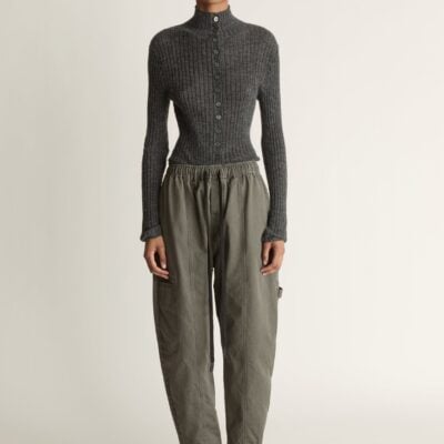 Lee Mathews Harper Drill Pant — Slate - Image 1