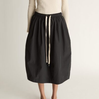 Lee Mathews Callum Skirt — Black - Image 2