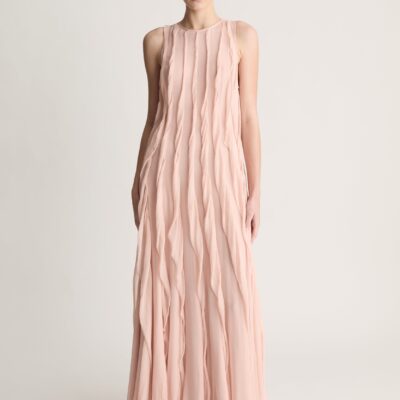 Lee Mathews Liana Maxi Dress — Shell - Image 1