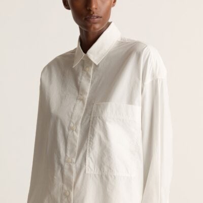 Lee Mathews LM Poplin LS Shirt — Natural - Image 2