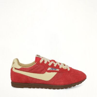 MARAIS Windspin Low Sneaker in Red/Rutabaga - Image 1