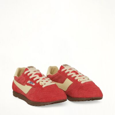 MARAIS Windspin Low Sneaker in Red/Rutabaga - Image 2
