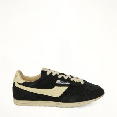 MARAIS Windspin Low Sneaker in Black/Rutabaga - Image 1