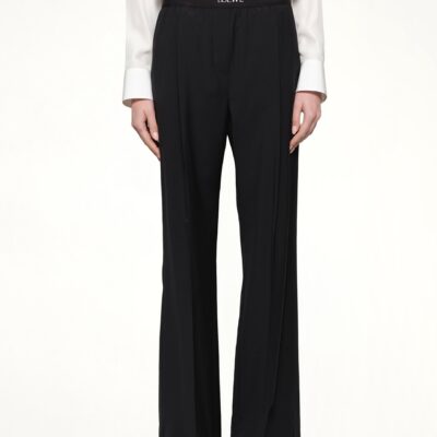 MARAIS Waistband Trouser in Black - Image 1