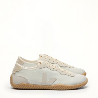 MARAIS Veja x Baserange Jitsu Sneaker in Natural/Grey — WHITE - Image 1
