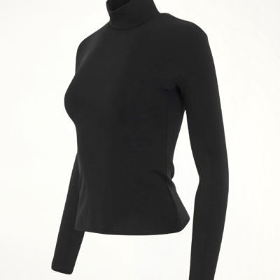MARAIS Turtleneck in Black - Image 2