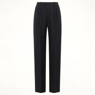 MARAIS Tropical Wool Pants in Black - Image 2