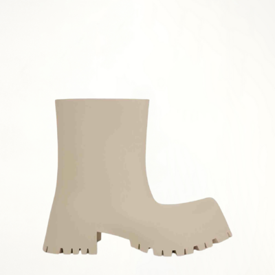 MARAIS Trooper Rubber Low Boot in Beige - Image 1