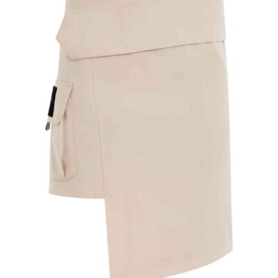 MARAIS Toybox Dry Wool Pocket Skirt in Sand — BROWN - Image 1