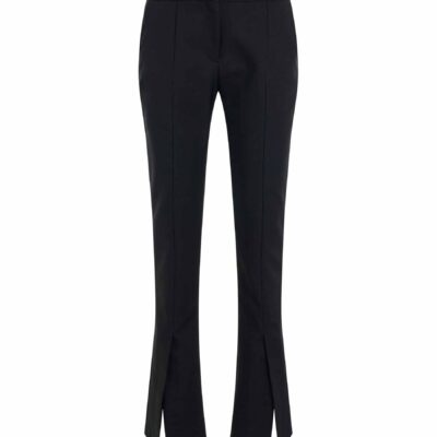 MARAIS Tech Drill Basic Slim Fit Pant in Black - Image 1