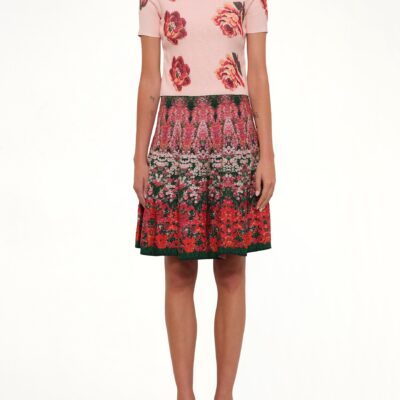 MARAIS Tapesty Rose Jacquard Top in Multi — MULTICOLOUR - Image 2