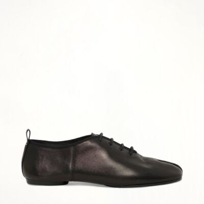 MARAIS Tabi Jazz Lace-up Derby in Black - Image 1