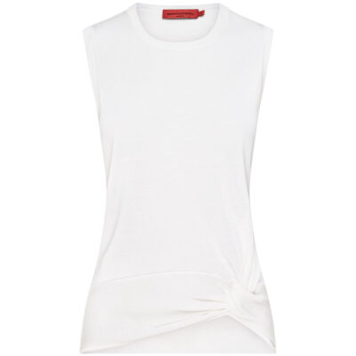 Manning Cartell Twisted Knit Top — WHITE - Image 1