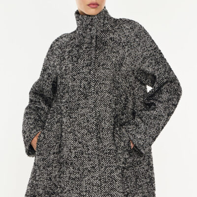 Manning Cartell Time After Time Coat — BLACK/STONE - Image 1