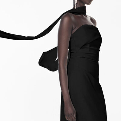 Manning Cartell Glossed Over Scarf — BLACK - Image 1