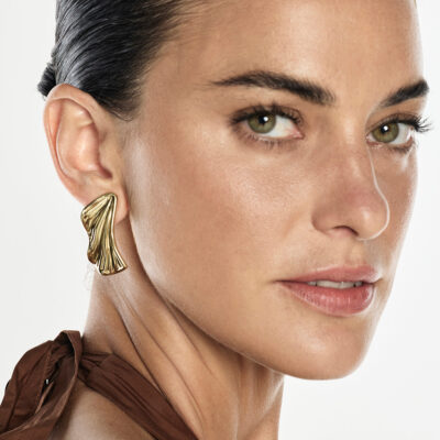 Manning Cartell Small Wing Earrings — GOLD - Image 1