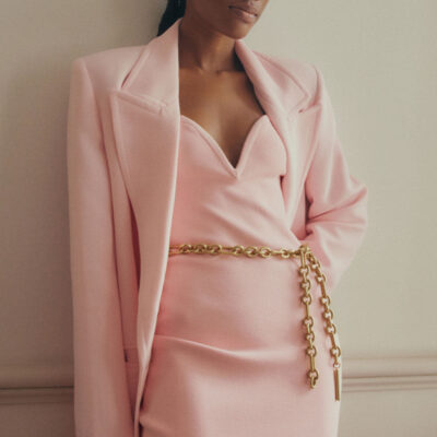 Manning Cartell Gold Tone Chain Belt - Image 2
