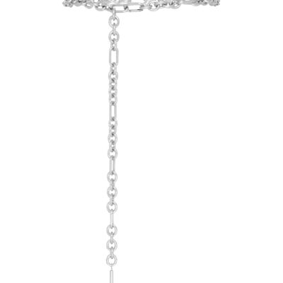 Manning Cartell Silver Tone Chain Belt - Image 2