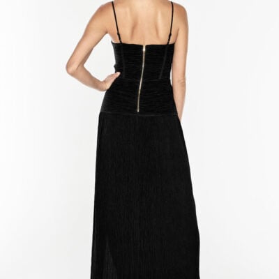 Manning Cartell Double Time Pleat Dress — BLACK - Image 2