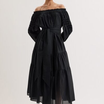 Merlette NYC Zaria Dress in Black - Image 1